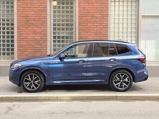 2022 BMW X3 20d xDrive III (G01) Рестайлинг, синий, 5100000 рублей, вид 4