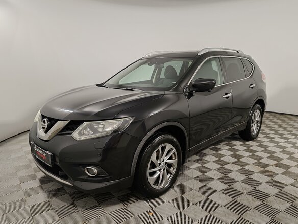 2015 Nissan X-Trail III, чёрный, 1499000 рублей