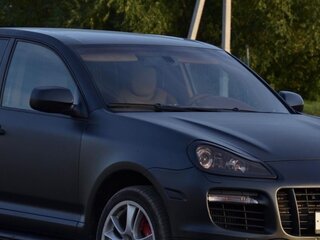 2008 Porsche Cayenne Turbo I Рестайлинг (957), чёрный, 1399000 рублей, вид 3