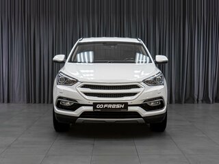 2017 Hyundai Santa Fe III Рестайлинг, белый, 2349000 рублей, вид 3