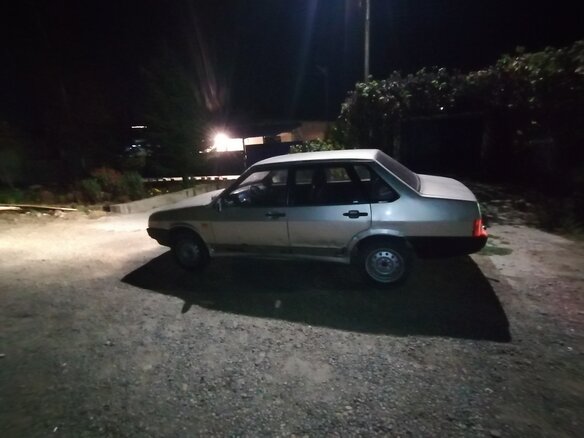 1997 Lada (ВАЗ) 21099, серый, 65000 рублей - вид 4