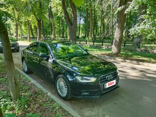 2013 Audi A4 IV (B8) Рестайлинг, чёрный, 1450000 рублей, вид 3