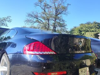 2006 BMW 6 серии 650i II (E63/E64), синий, 1100000 рублей, вид 3
