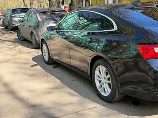 2016 Chevrolet Malibu IX, чёрный, 1200000 рублей, вид 3