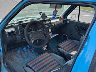 1986 Volkswagen Golf II, голубой, 210000 рублей, вид 4
