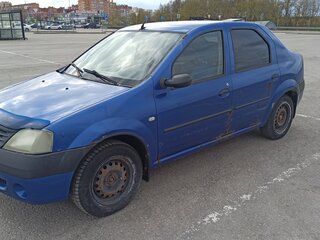 2006 Renault Logan I, синий, 190000 рублей, вид 2