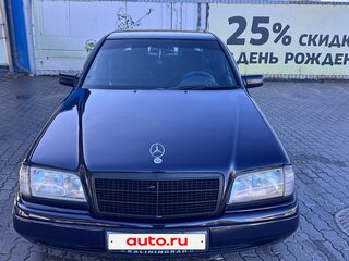 1997 Mercedes-Benz C-Класс 180 I (W202), синий, 345000 рублей, вид 2