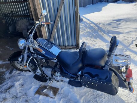 2000 Suzuki Intruder C1500 (VL1500), чёрный, 450000 рублей, вид 4