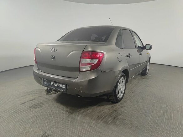 2015 Lada (ВАЗ) Granta I, коричневый, 375000 рублей - вид 4