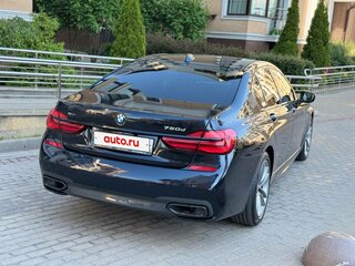 2016 BMW 7 серии 750d xDrive VI (G11/G12), чёрный, 4500000 рублей, вид 4