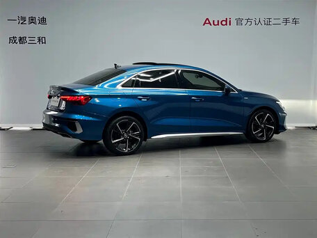 2022 Audi A3 35 TFSI IV (8Y), синий, 2250000 рублей, вид 4