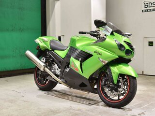 2012 Kawasaki ZX-14R, зелёный, 847000 рублей, вид 3