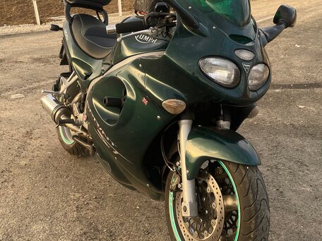 2002 Triumph Sprint ST, зелёный, 370000 рублей, вид 1