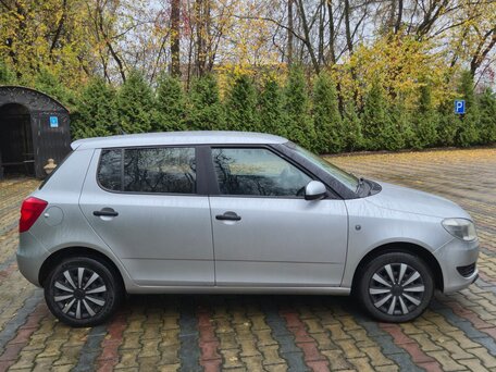 2011 Skoda Fabia II Рестайлинг, серебристый, 480000 рублей, вид 4