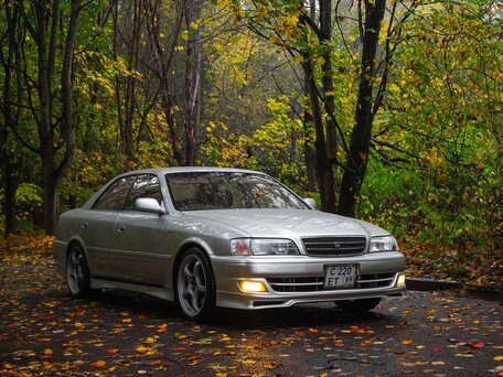 1998 Toyota Chaser VI (X100), серебристый, 1006410 рублей, вид 3