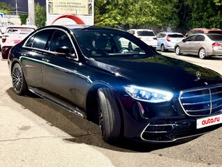 2022 Mercedes-Benz S-Класс 400 d 4MATIC VII (W223), чёрный, 9790000 рублей, вид 5