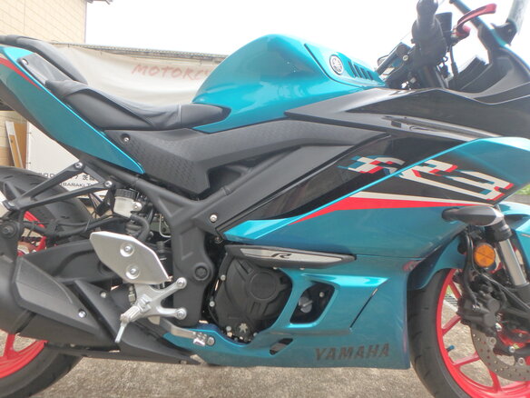 2021 Yamaha YZF-R3, синий, 600000 рублей - вид 14