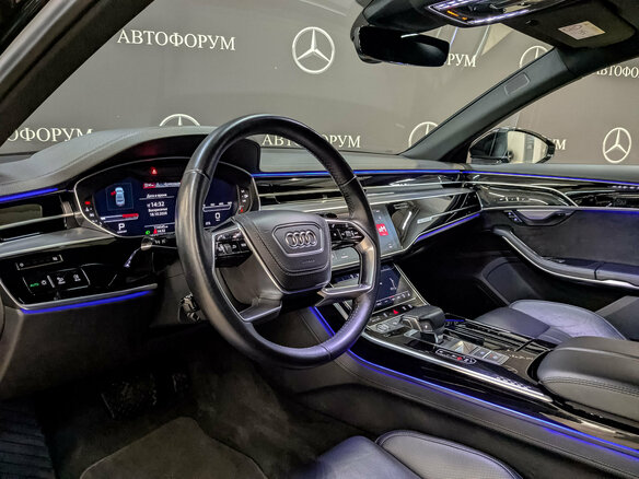 2018 Audi A8 50 TDI IV (D5), чёрный, 4500000 рублей - вид 14
