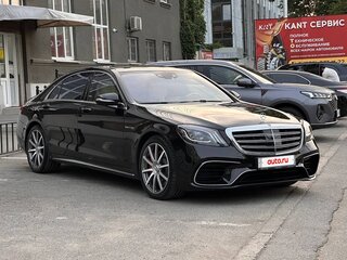 2014 Mercedes-Benz S-Класс AMG 63 AMG Long III (W222, C217), чёрный, 6000000 рублей, вид 3