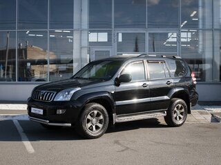 2008 Toyota Land Cruiser Prado 5-speed 120 Series Рестайлинг, чёрный, 2100000 рублей, вид 1