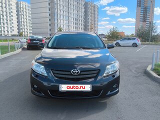 2008 Toyota Corolla X (E140, E150), чёрный, 570000 рублей, вид 2