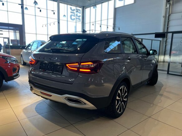 2026 Lada (ВАЗ) Vesta SW I Рестайлинг (NG), серый, 2123000 рублей - вид 3