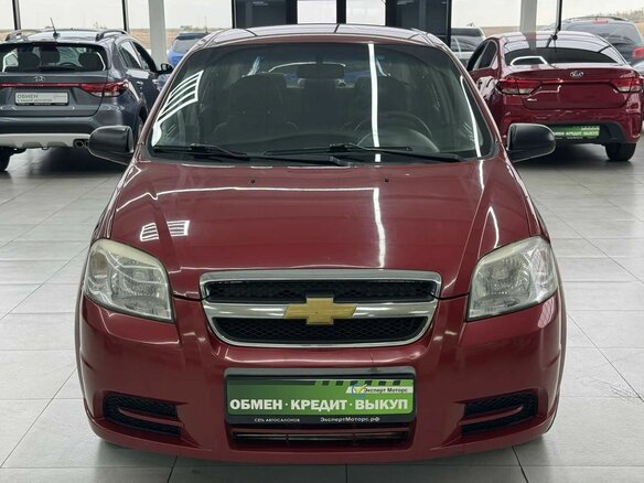2011 Chevrolet Aveo I Рестайлинг, красный, 549000 рублей - вид 2