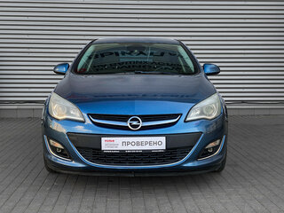 2014 Opel Astra J Рестайлинг, синий, 778000 рублей, вид 2