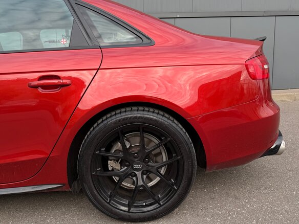 2012 Audi A4 IV (B8) Рестайлинг, красный, 1790000 рублей - вид 13