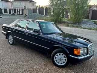 1989 Mercedes-Benz S-Класс 260 II (W126) Рестайлинг, синий, 899999 рублей, вид 3