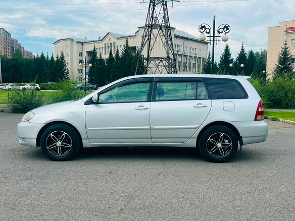 2001 Toyota Corolla Fielder IX (E120, E130), серебристый - вид 9