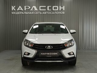 2019 Lada (ВАЗ) Vesta SW Cross I, белый, 1198000 рублей, вид 3