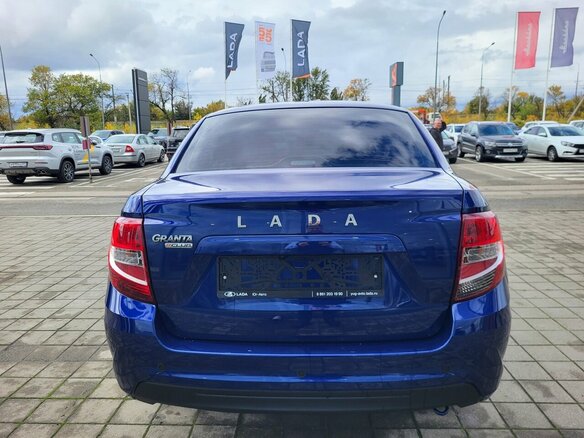 2026 Lada (ВАЗ) Granta I Рестайлинг, синий - вид 4