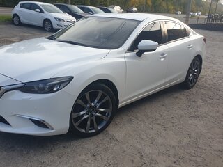 2016 Mazda 6 III (GJ) Рестайлинг, белый, 2100000 рублей, вид 2