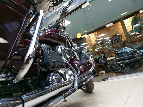 2014 Harley-Davidson Road King, пурпурный, 1300000 рублей - вид 5