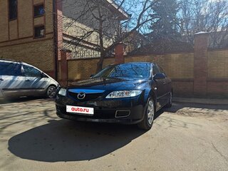 2006 Mazda 6 I (GG) Рестайлинг, чёрный, 650000 рублей, вид 1