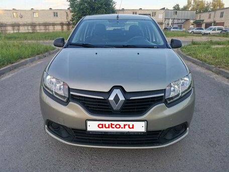 2016 Renault Logan II, бежевый, 450000 рублей, вид 3