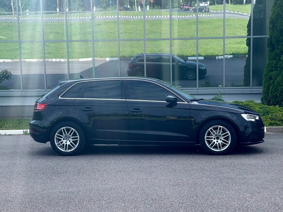 2017 Audi A3 III (8V) Рестайлинг, чёрный, 1250000 рублей - вид 4