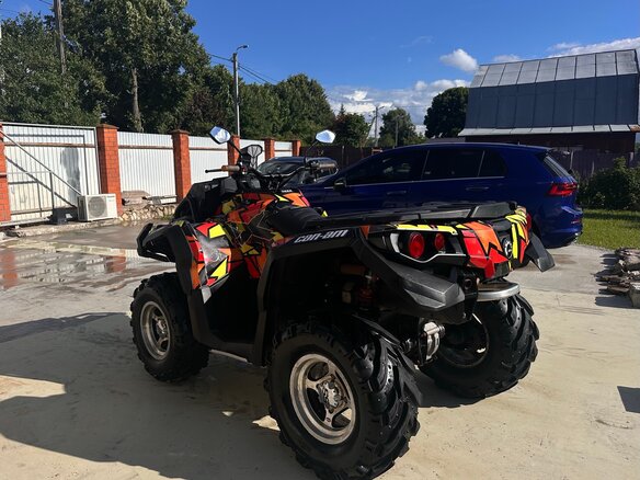 2012 BRP Can-Am Outlander 800, серый, 850000 рублей - вид 3