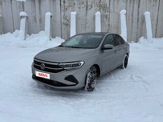 2021 Volkswagen Polo VI, серый, 1580000 рублей, вид 3