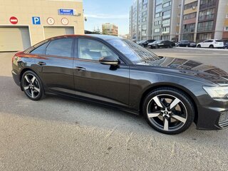 2018 Audi A6 55 TFSI V (C8), чёрный, 4900000 рублей, вид 4