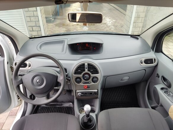 2008 Renault Modus Grand I Рестайлинг, белый, 460000 рублей - вид 15