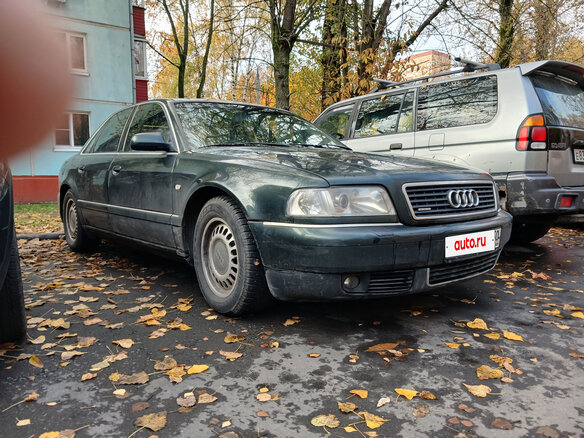 2002 Audi A8 I (D2) Рестайлинг, зелёный, 850000 рублей - вид 4