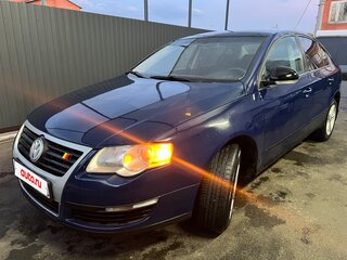 2008 Volkswagen Passat B6, синий, 445000 рублей, вид 4