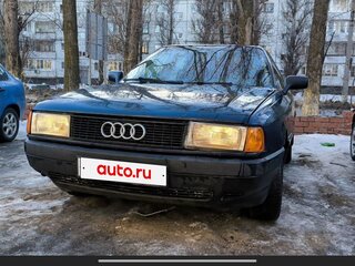 1988 Audi 80 IV (B3), синий, 70000 рублей, вид 1