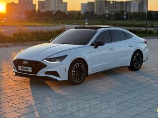 2021 Hyundai Sonata VIII (DN8), белый, 2200000 рублей, вид 5