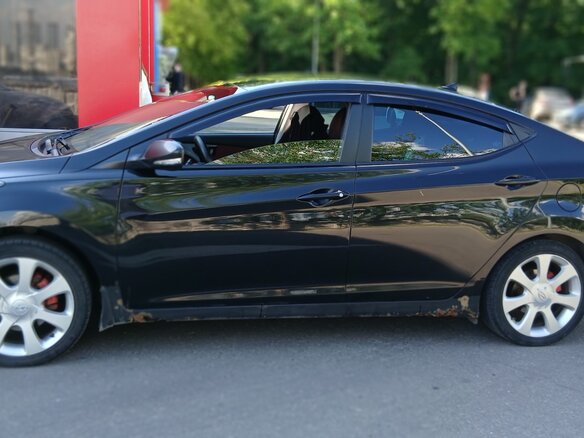 2011 Hyundai Elantra V (MD), чёрный, 680000 рублей - вид 8