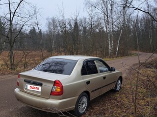 2005 Hyundai Accent ТагАЗ II, бежевый, 295000 рублей, вид 4