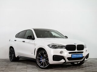 2016 BMW X6 40d II (F16), белый, 4029000 рублей, вид 1