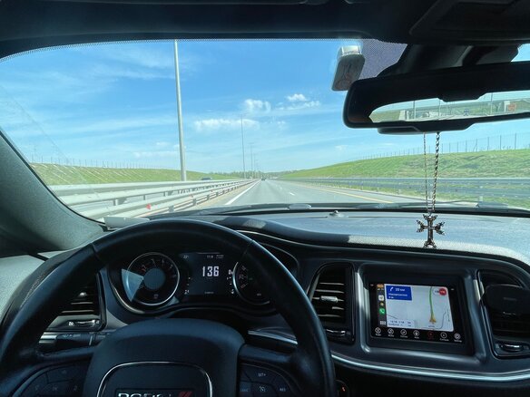 2019 Dodge Challenger III Рестайлинг 2, серый, 1800000 рублей - вид 16